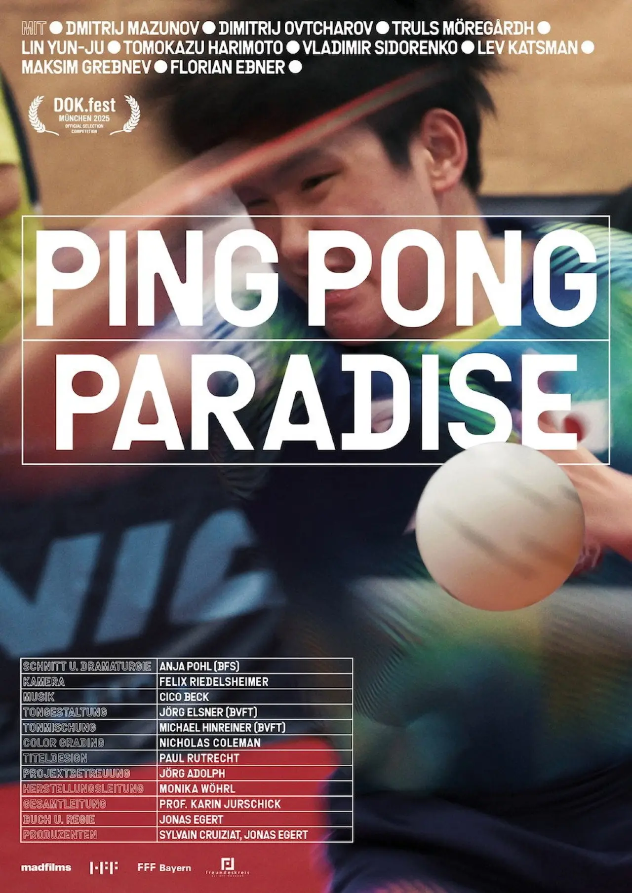 Plakat filmowy "Ping Pong Paradise"
