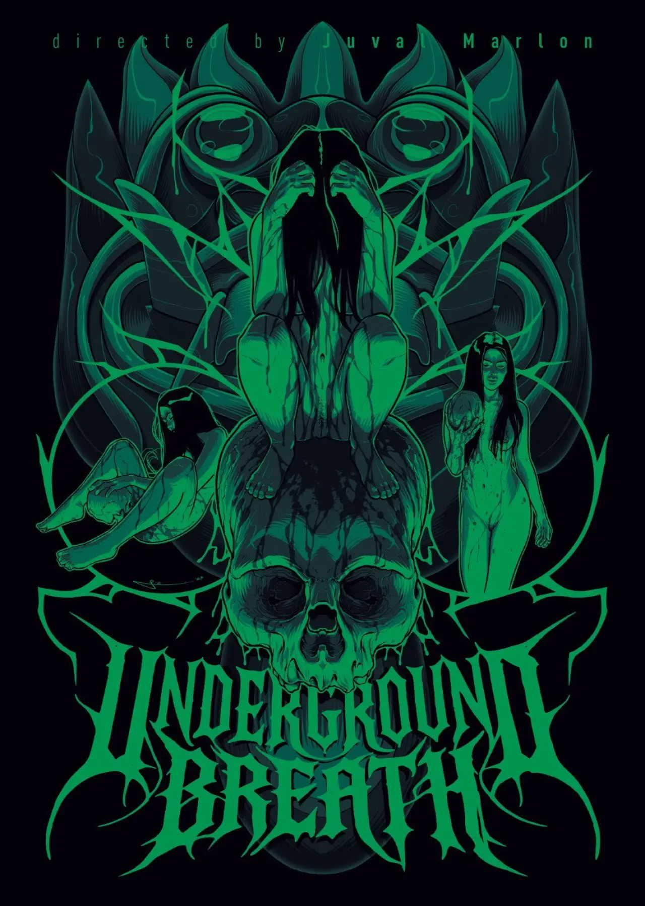 Plakat filmowy "Underground Breath"