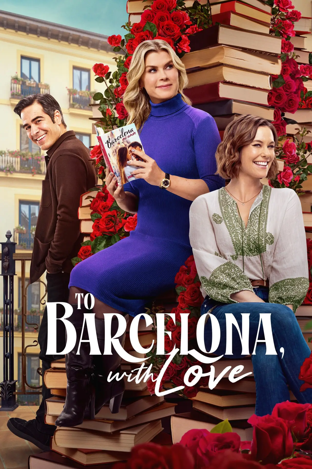 Plakat filmowy "To Barcelona, with Love"
