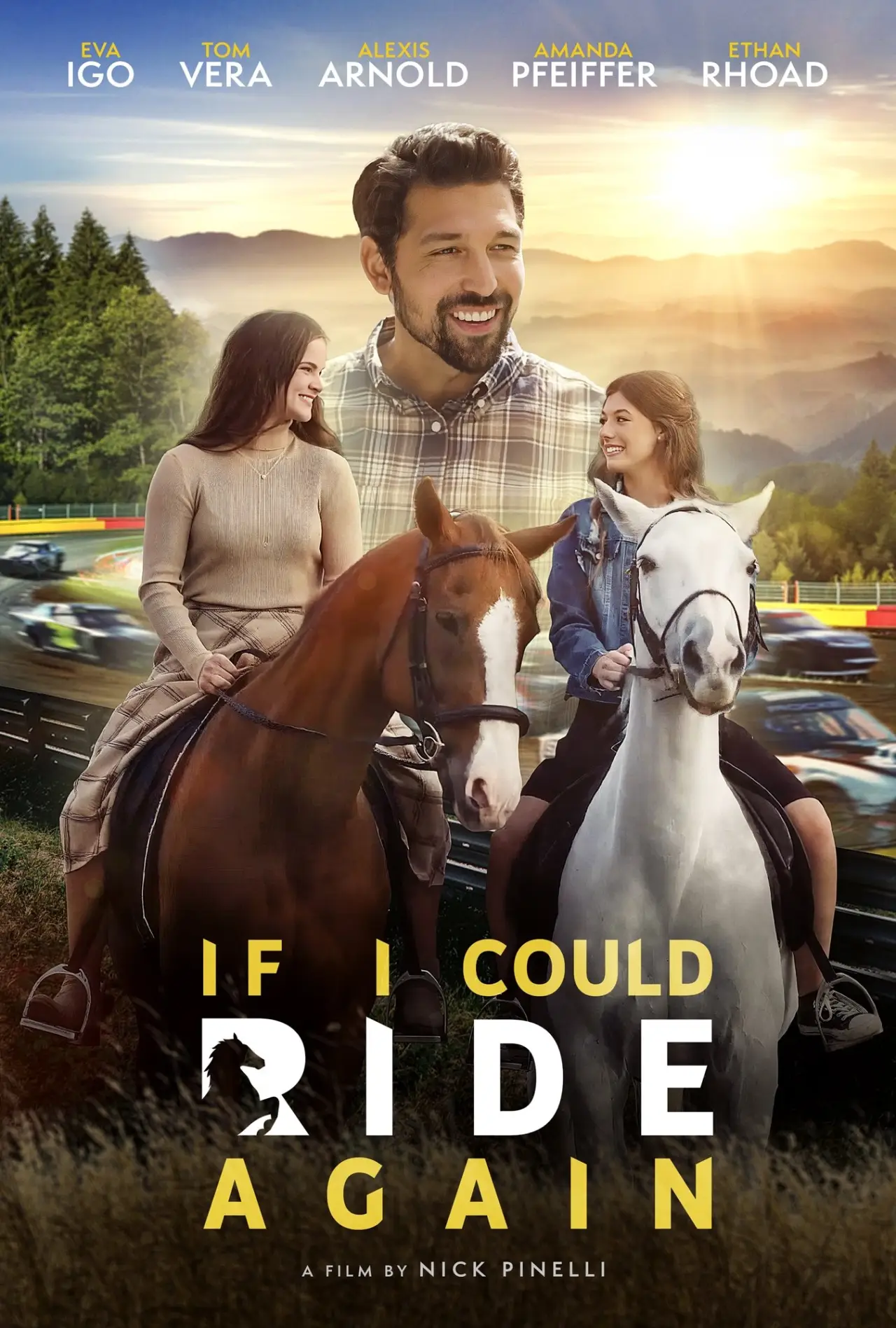 Plakat filmowy "If I Could Ride Again"