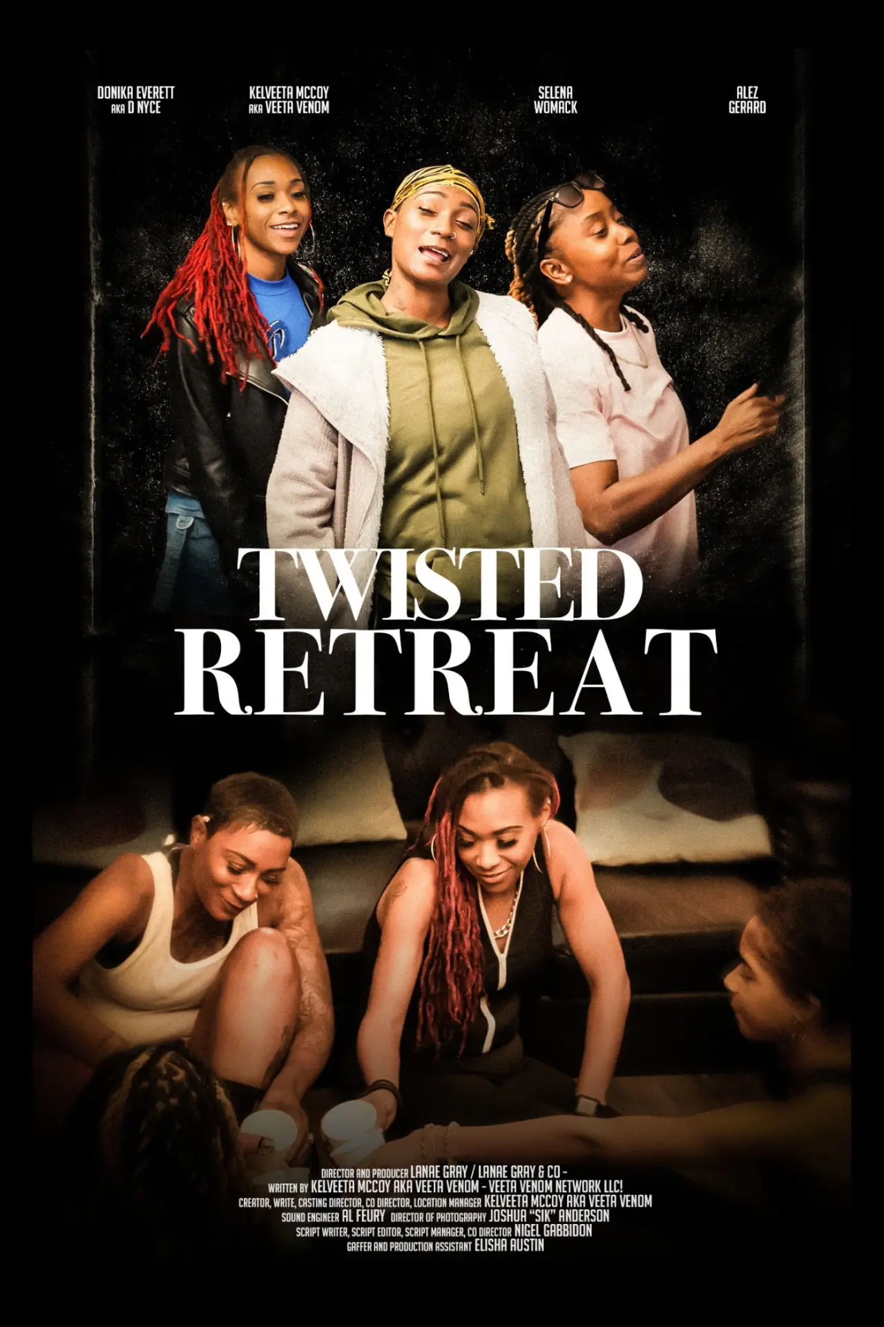 Plakat filmowy "Twisted Retreat"