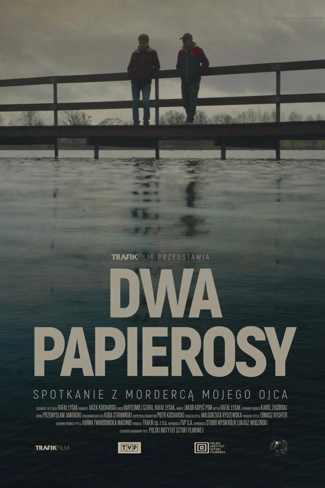 Plakat filmowy "Dwa papierosy"