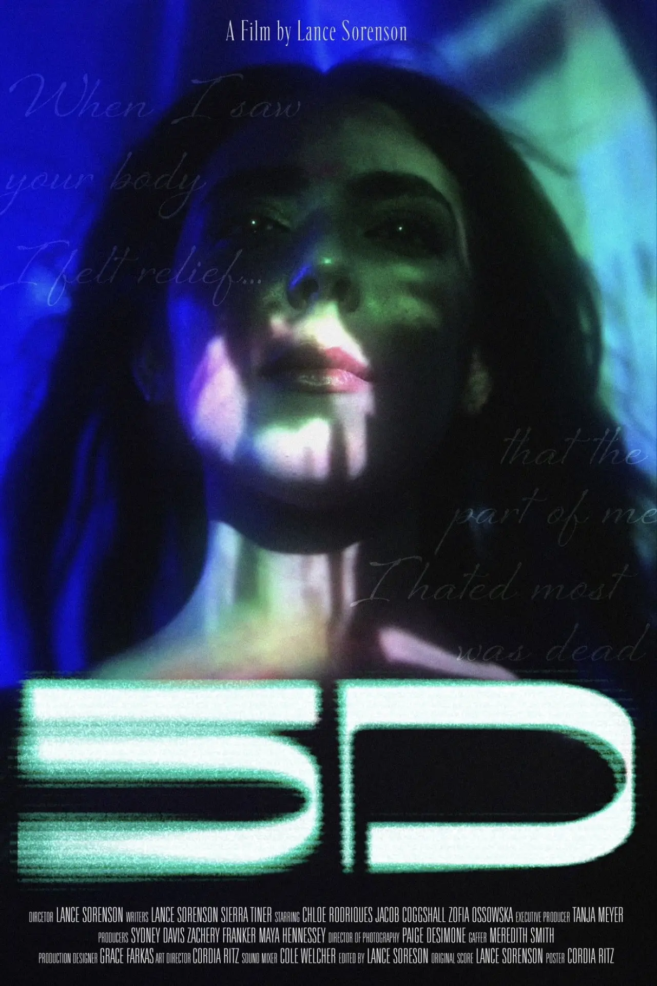 Plakat filmowy "5D"
