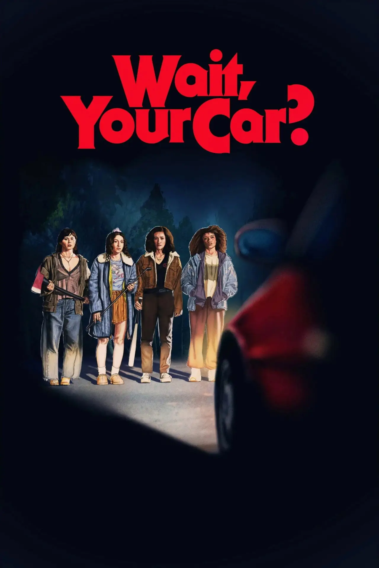 Plakat filmowy "Wait, Your Car?"