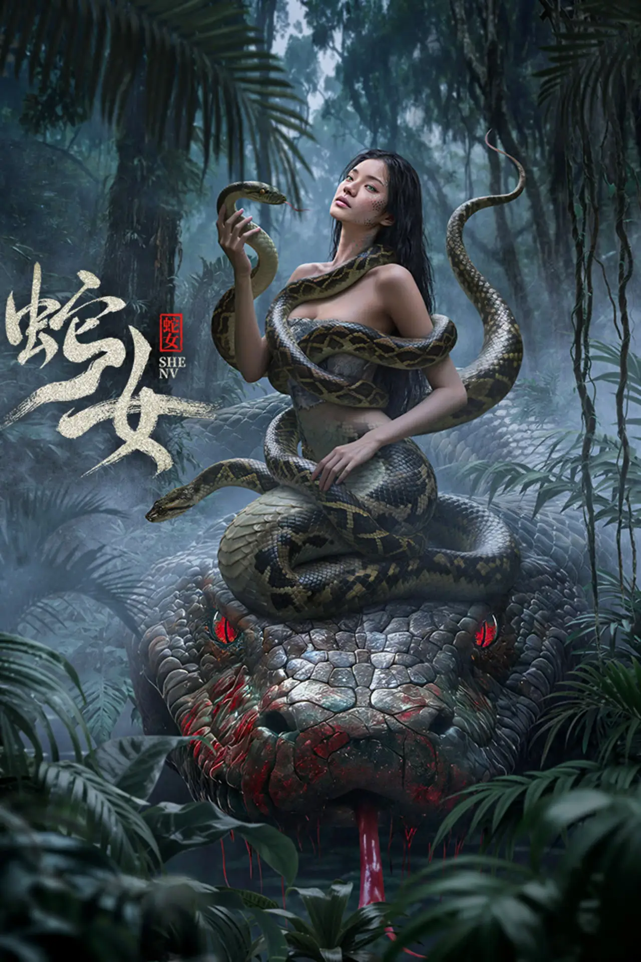 Plakat filmowy "蛇女"