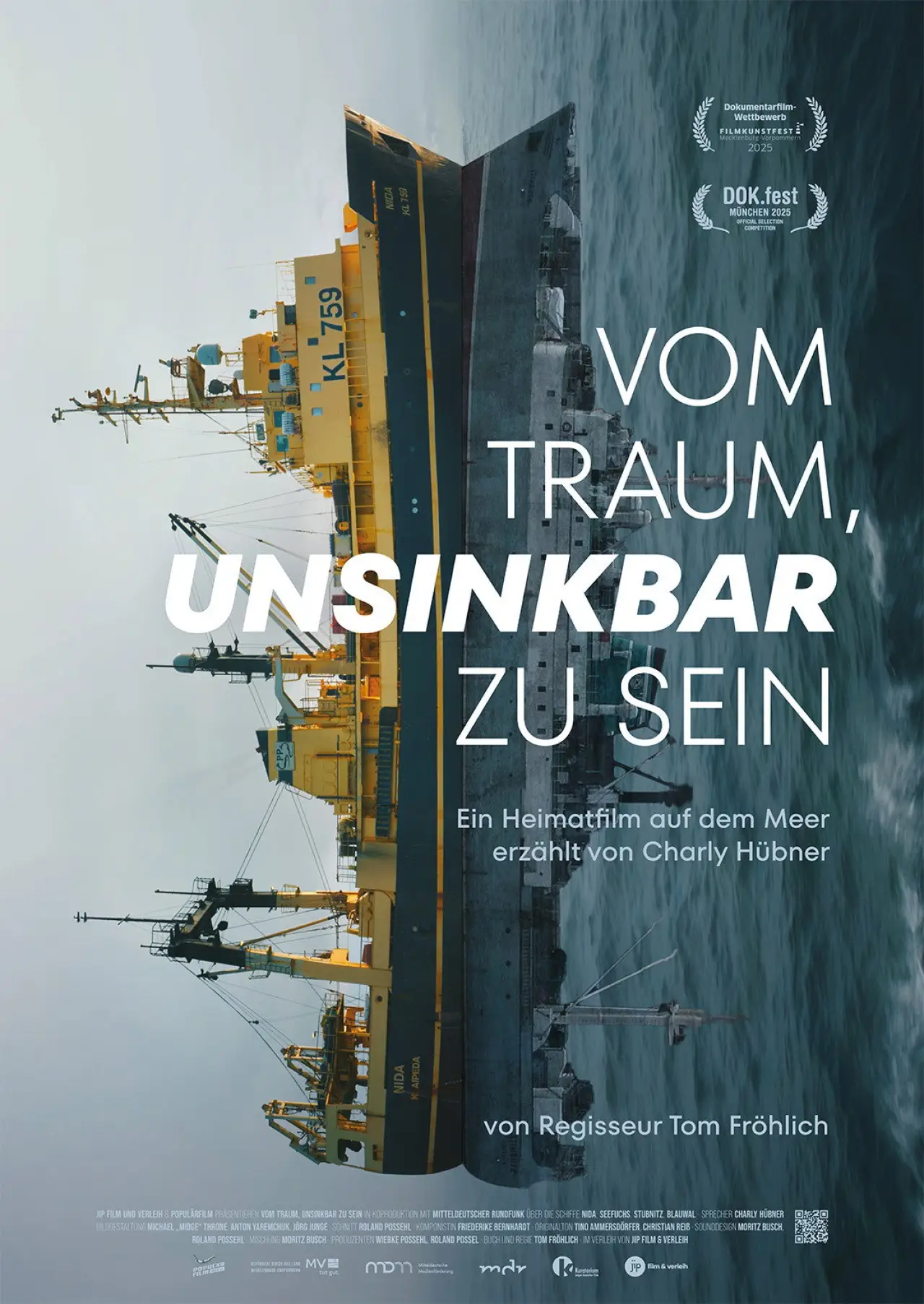 Plakat filmowy "Vom Traum unsinkbar zu sein"