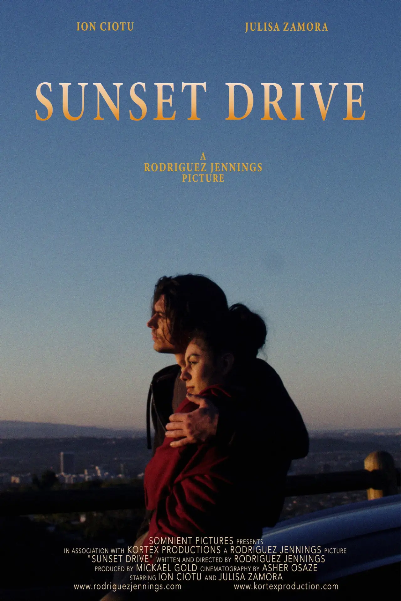 Plakat filmowy "Sunset Drive"