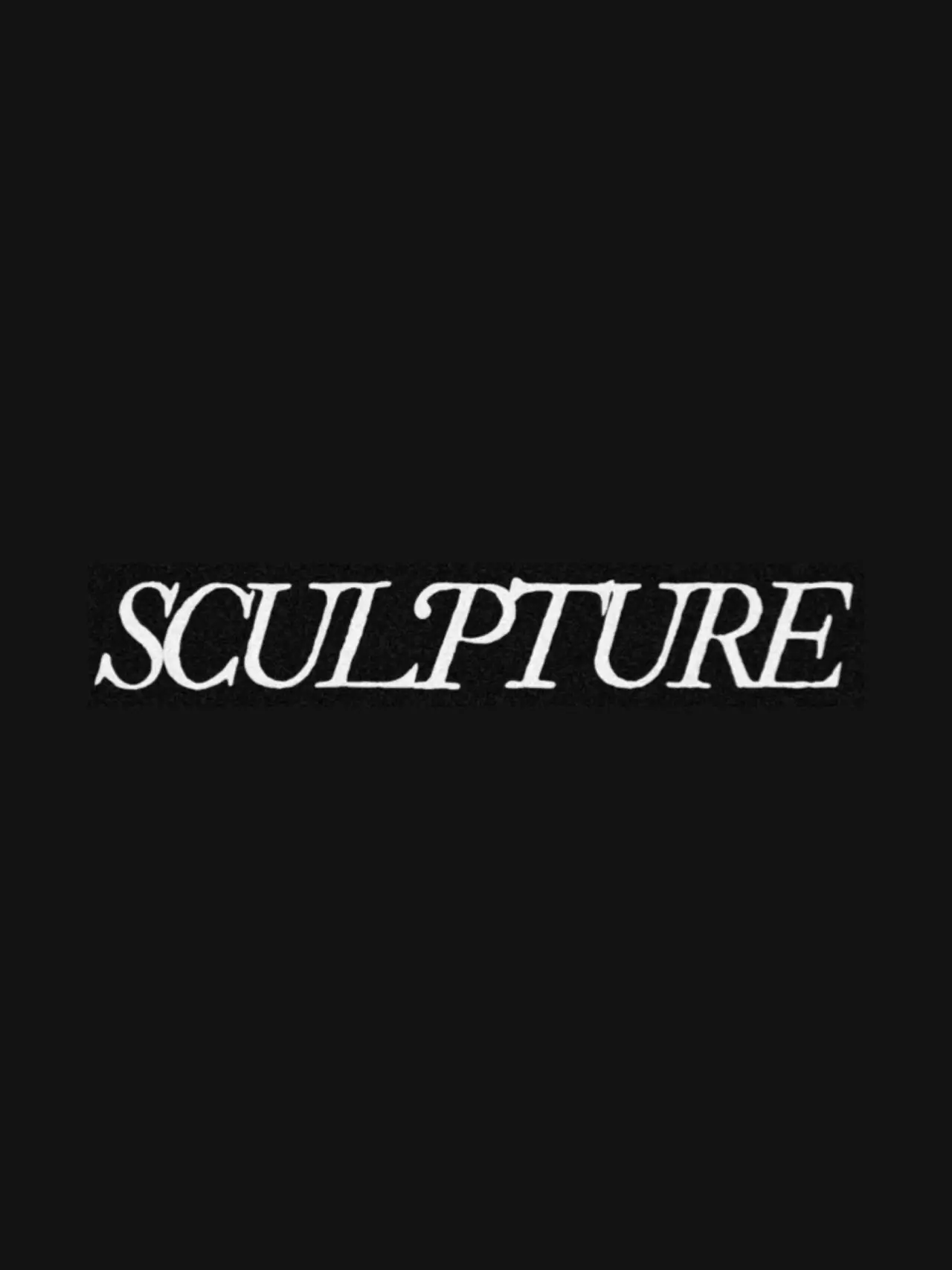 Plakat filmowy "Sculpture"