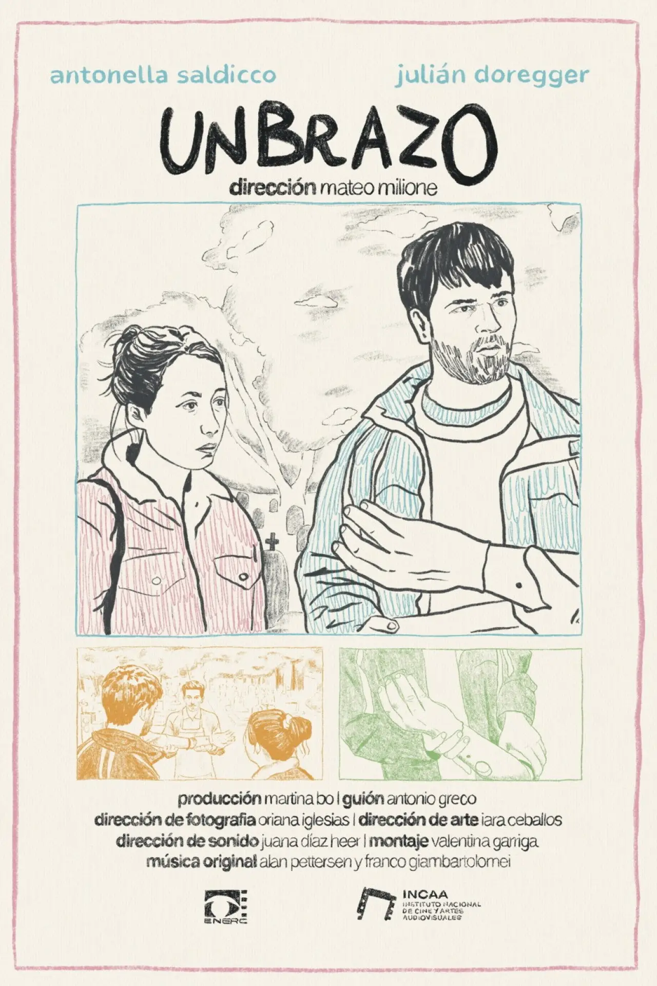 Plakat filmowy "Un brazo"