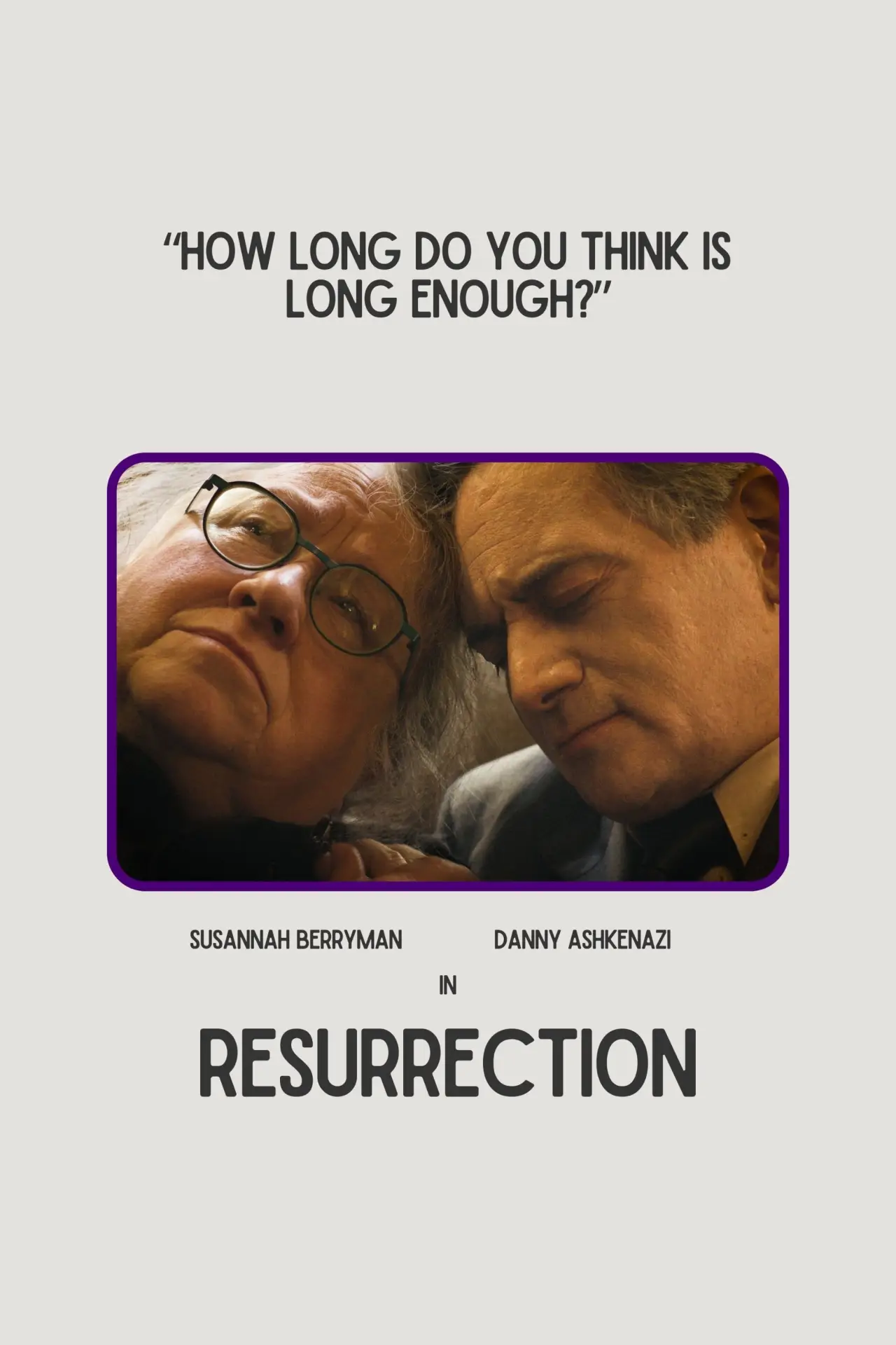 Plakat filmowy "Resurrection"