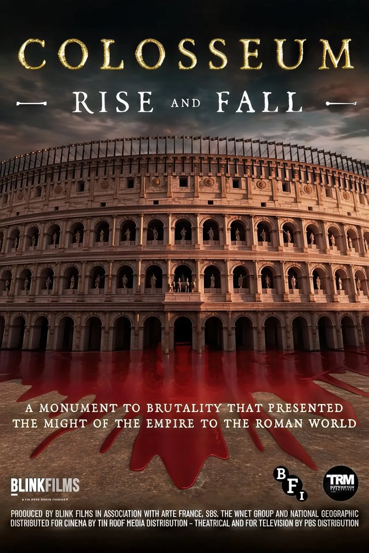 Plakat filmowy "Colosseum: Rise and Fall"