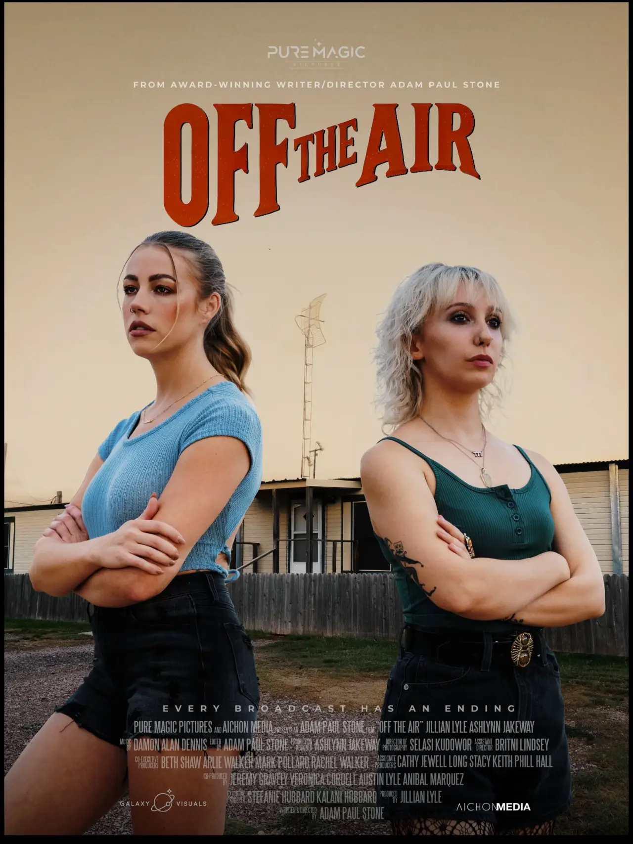 Plakat filmowy "Off the Air"