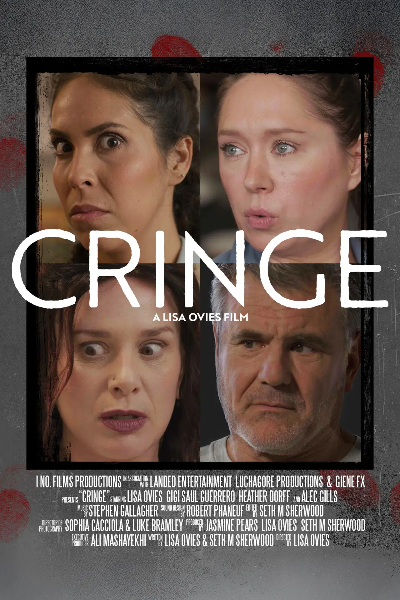 Plakat filmowy "Cringe"