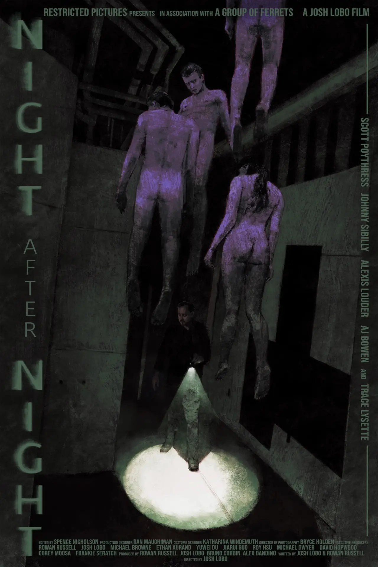 Plakat filmowy "Night After Night"