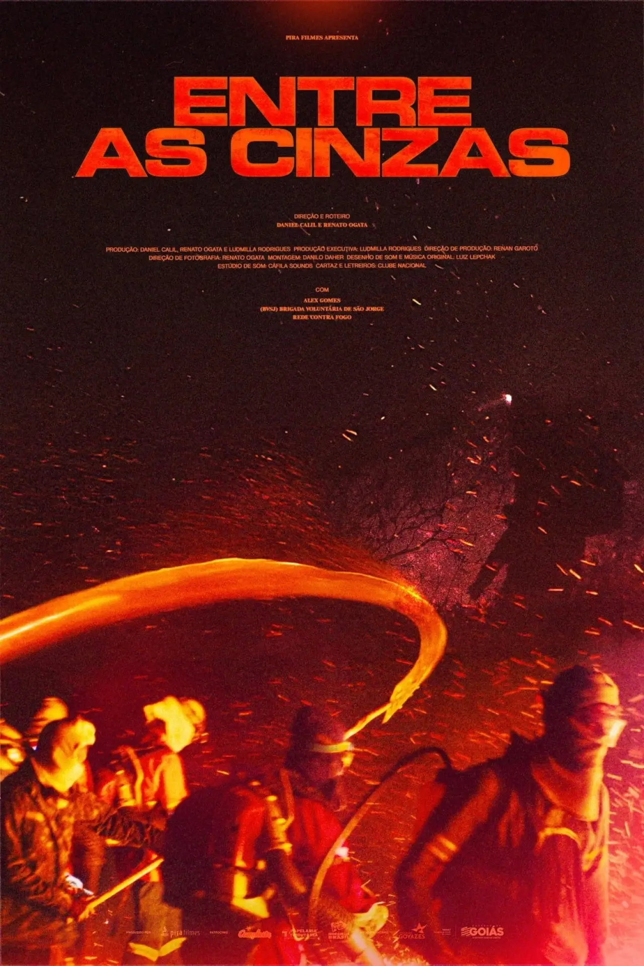 Plakat filmowy "Entre as cinzas"