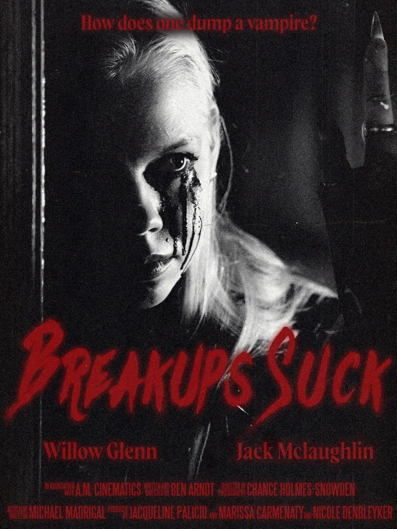 Plakat filmowy "Breakups Suck"