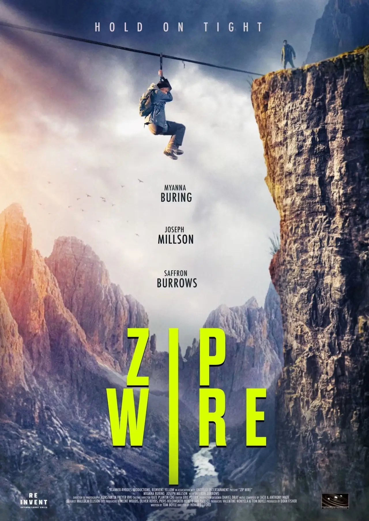 Plakat filmowy "Zip Wire"