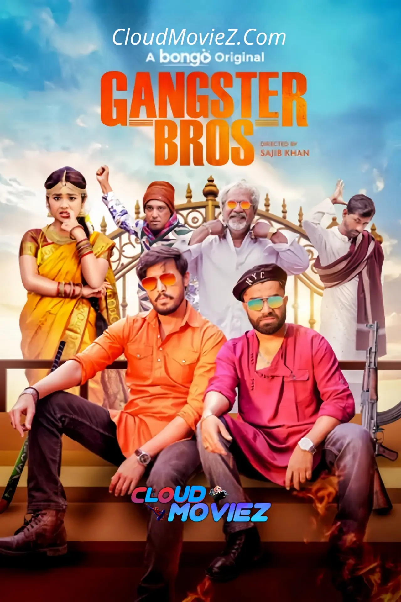 Plakat filmowy "Gangster Bros"