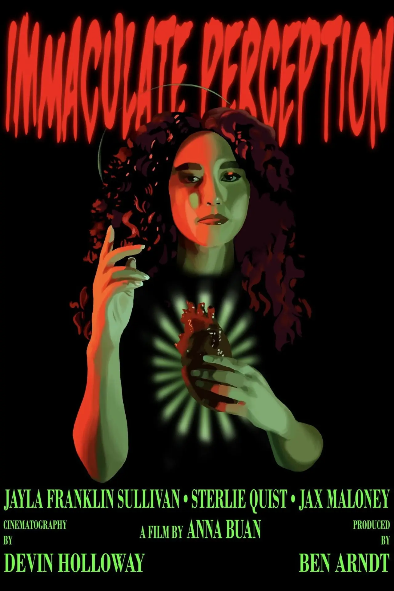 Plakat filmowy "Immaculate Perception"
