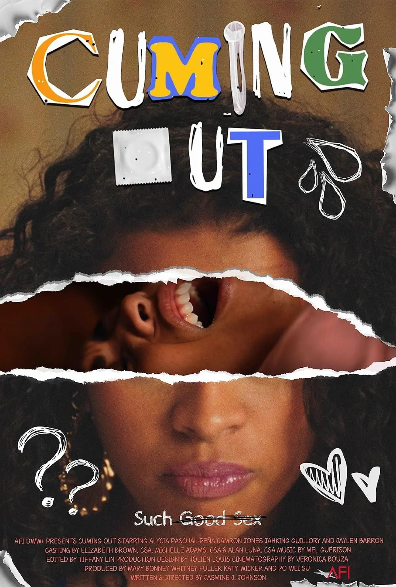 Plakat filmowy "Cuming Out"