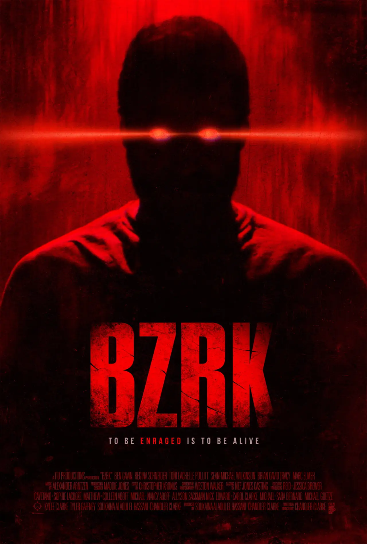 Plakat filmowy "BZRK"
