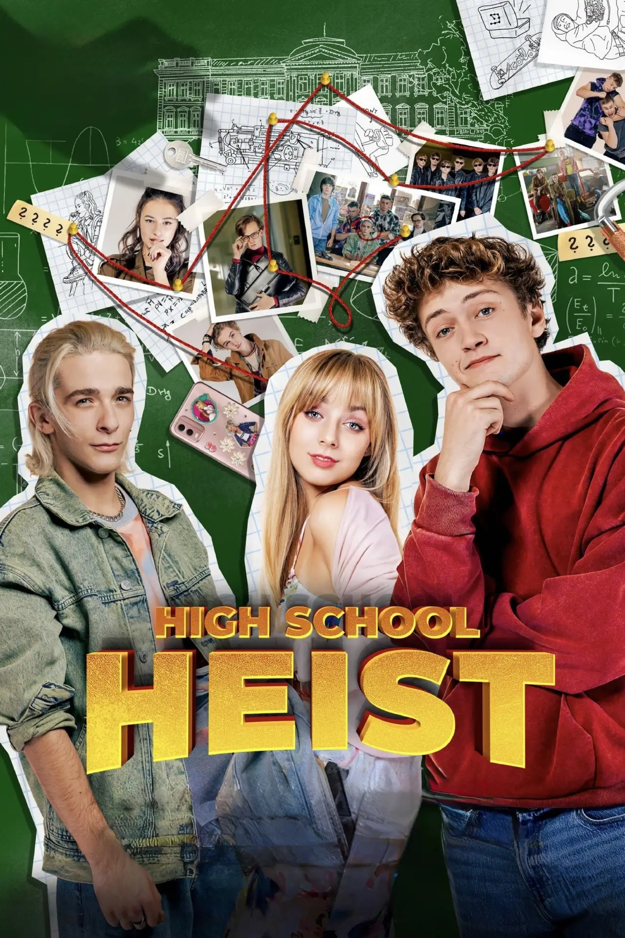 Plakat filmowy "High School Heist"