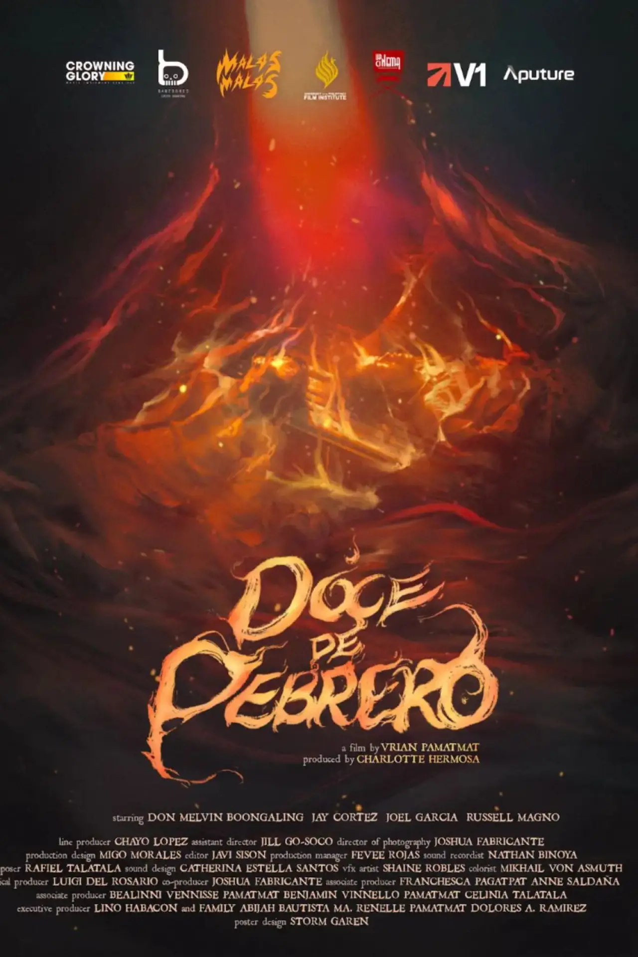 Plakat filmowy "Doce de Pebrero"