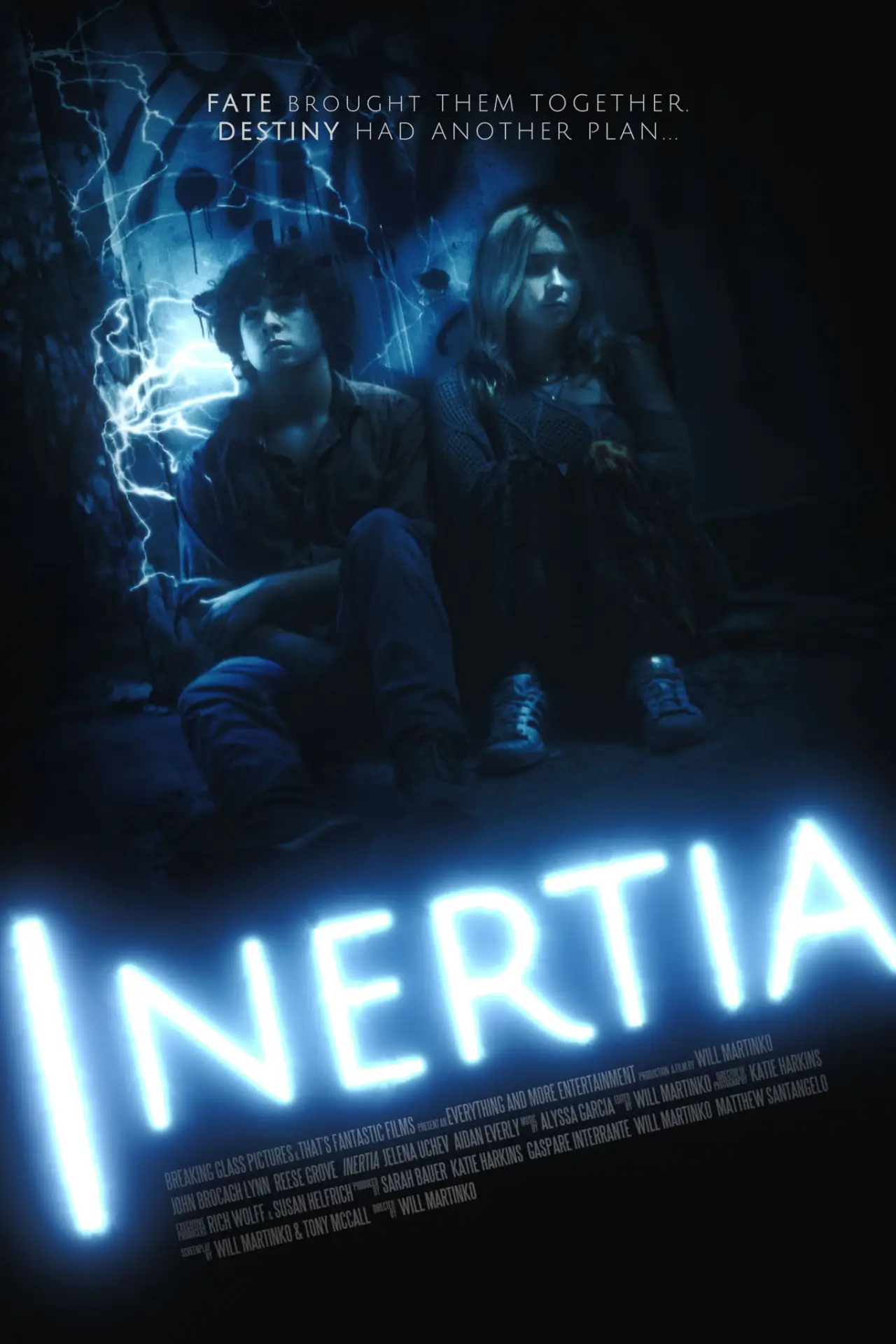 Plakat filmowy "INERTIA"