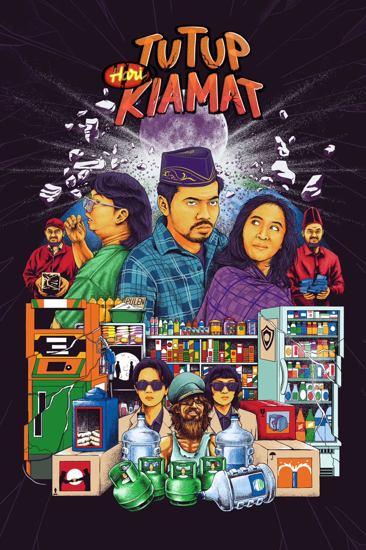 Plakat filmowy "Tutup Hari Kiamat"