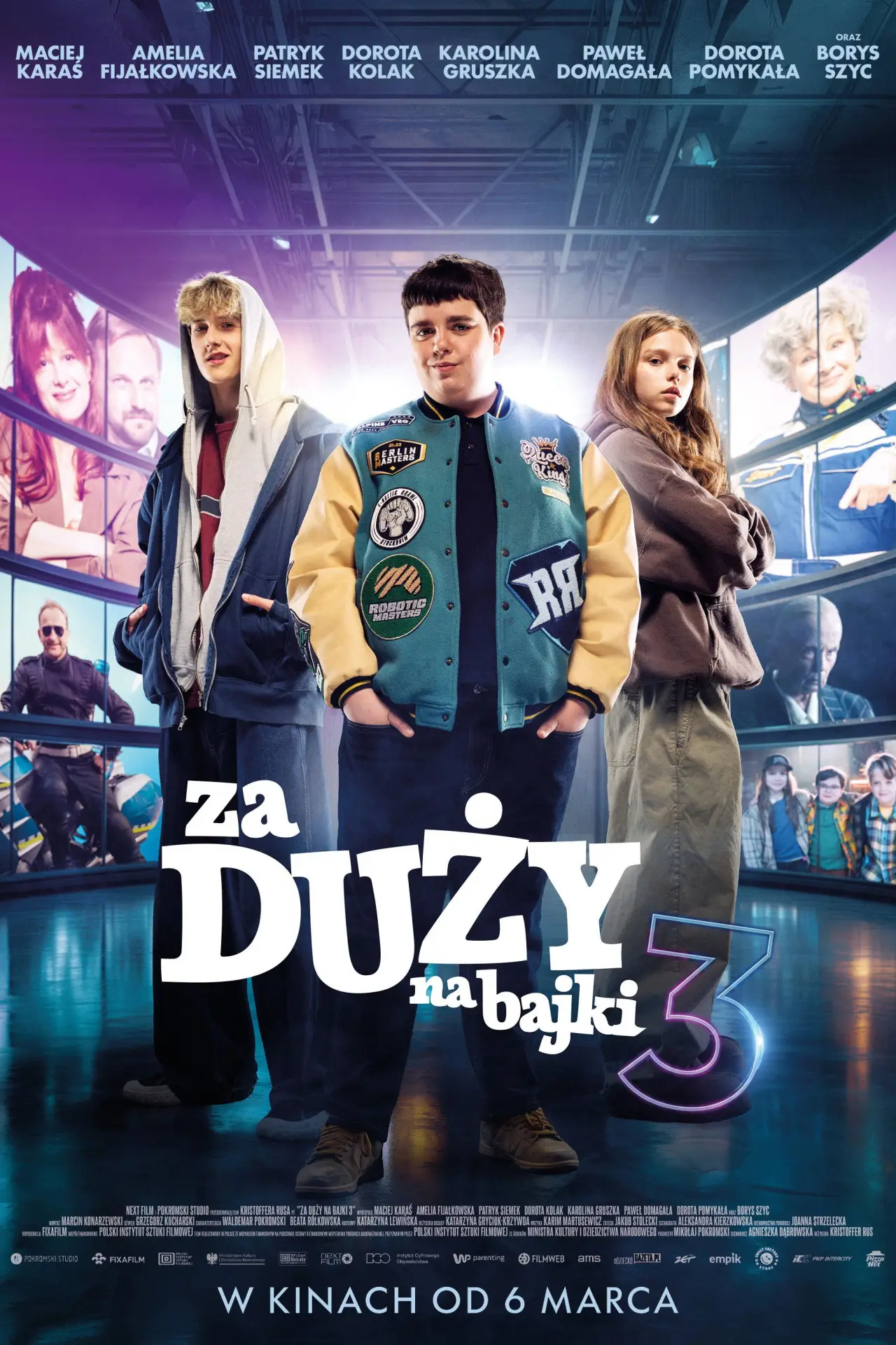 Plakat filmowy "Za duży na bajki 3"