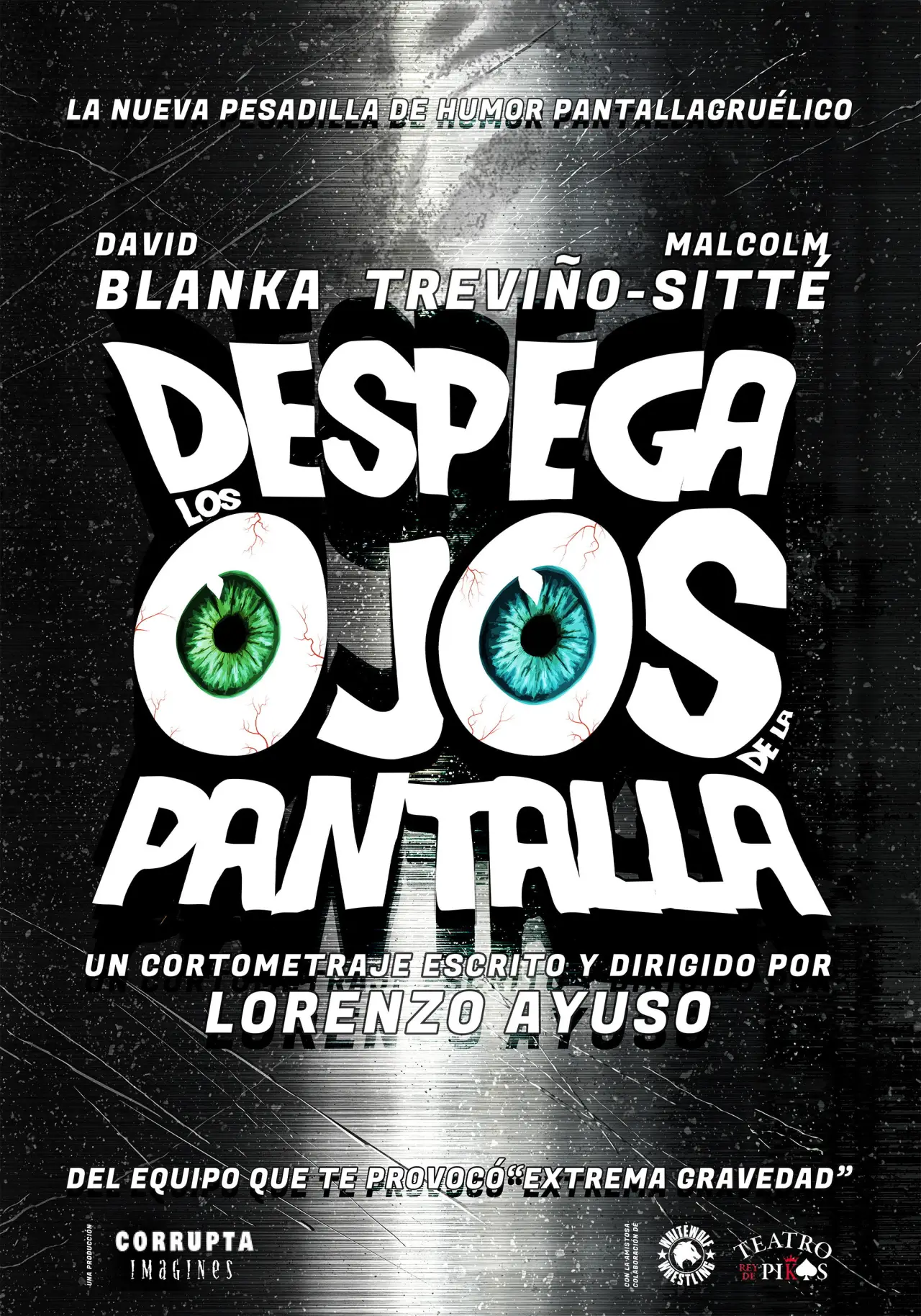 Plakat filmowy "Despega los ojos de la pantalla"