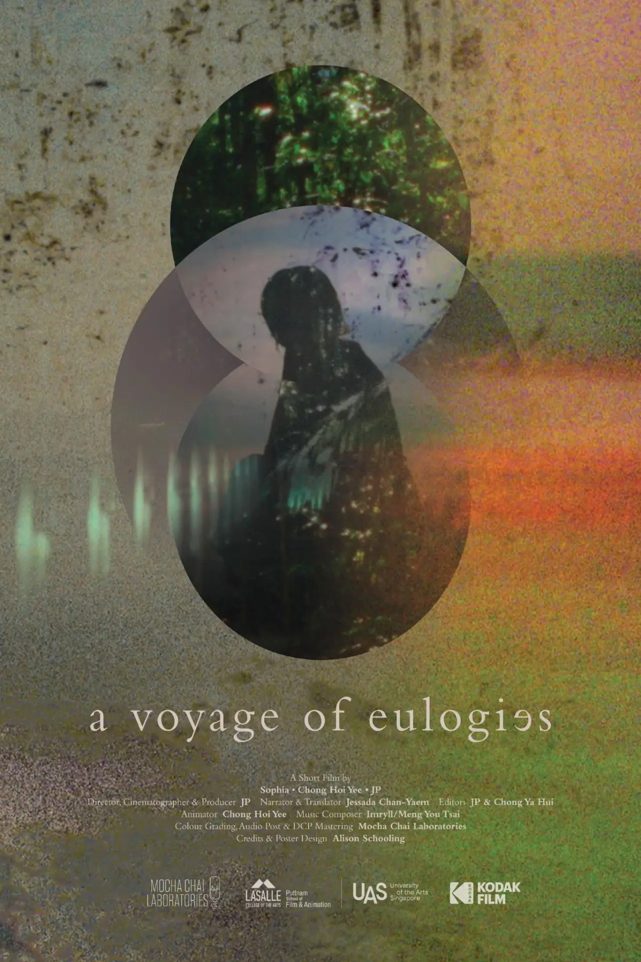 Plakat filmowy "a voyage of eulogies"