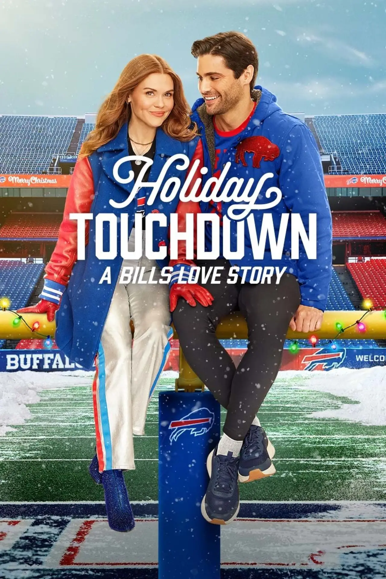 Plakat filmowy "Holiday Touchdown: A Bills Love Story"