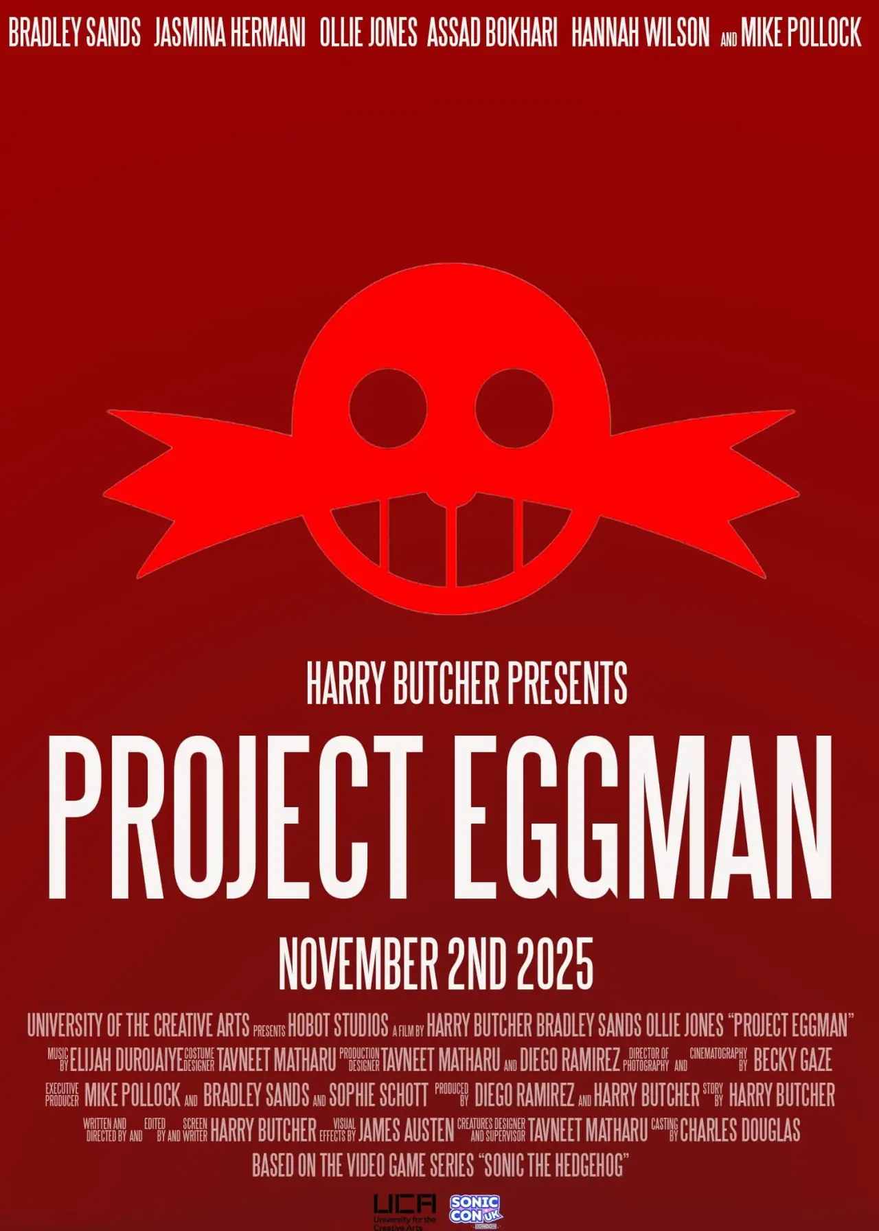 Plakat filmowy "Project Eggman"