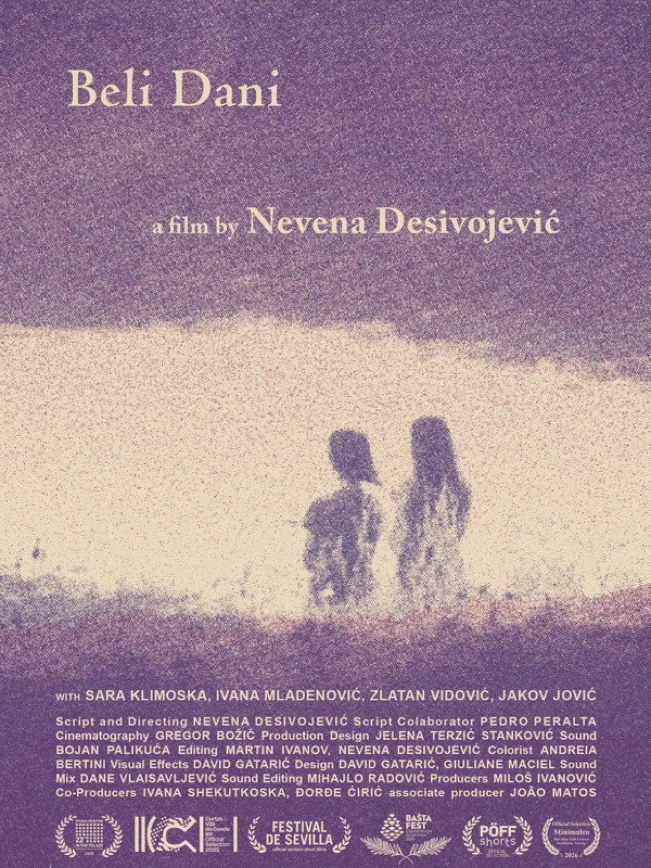 Plakat filmowy "Бели дани"