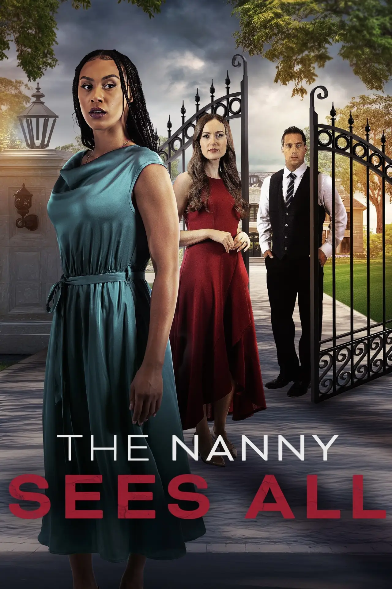 Plakat filmowy "The Nanny Sees All"