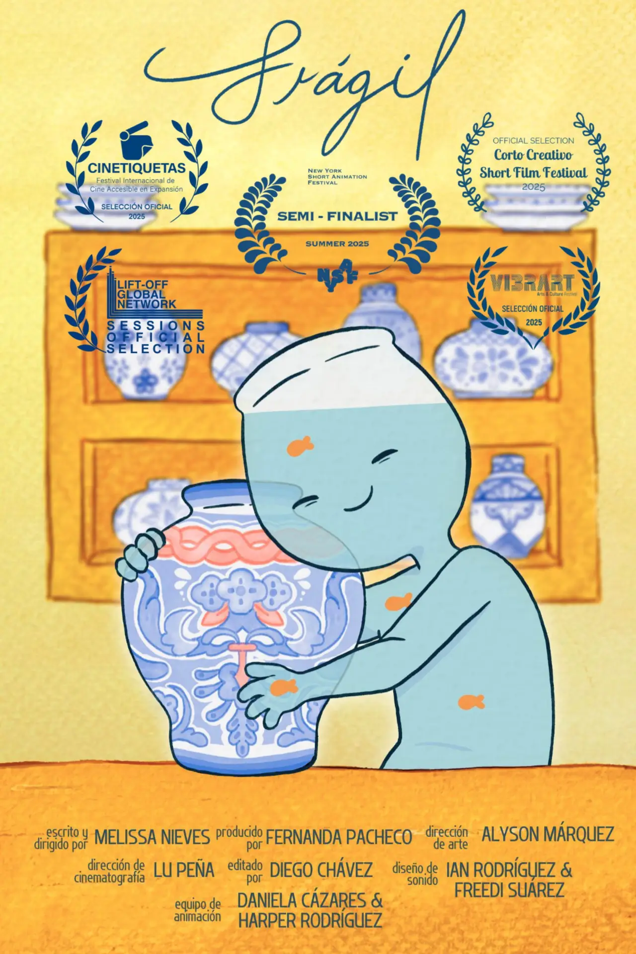 Plakat filmowy "Frágil"