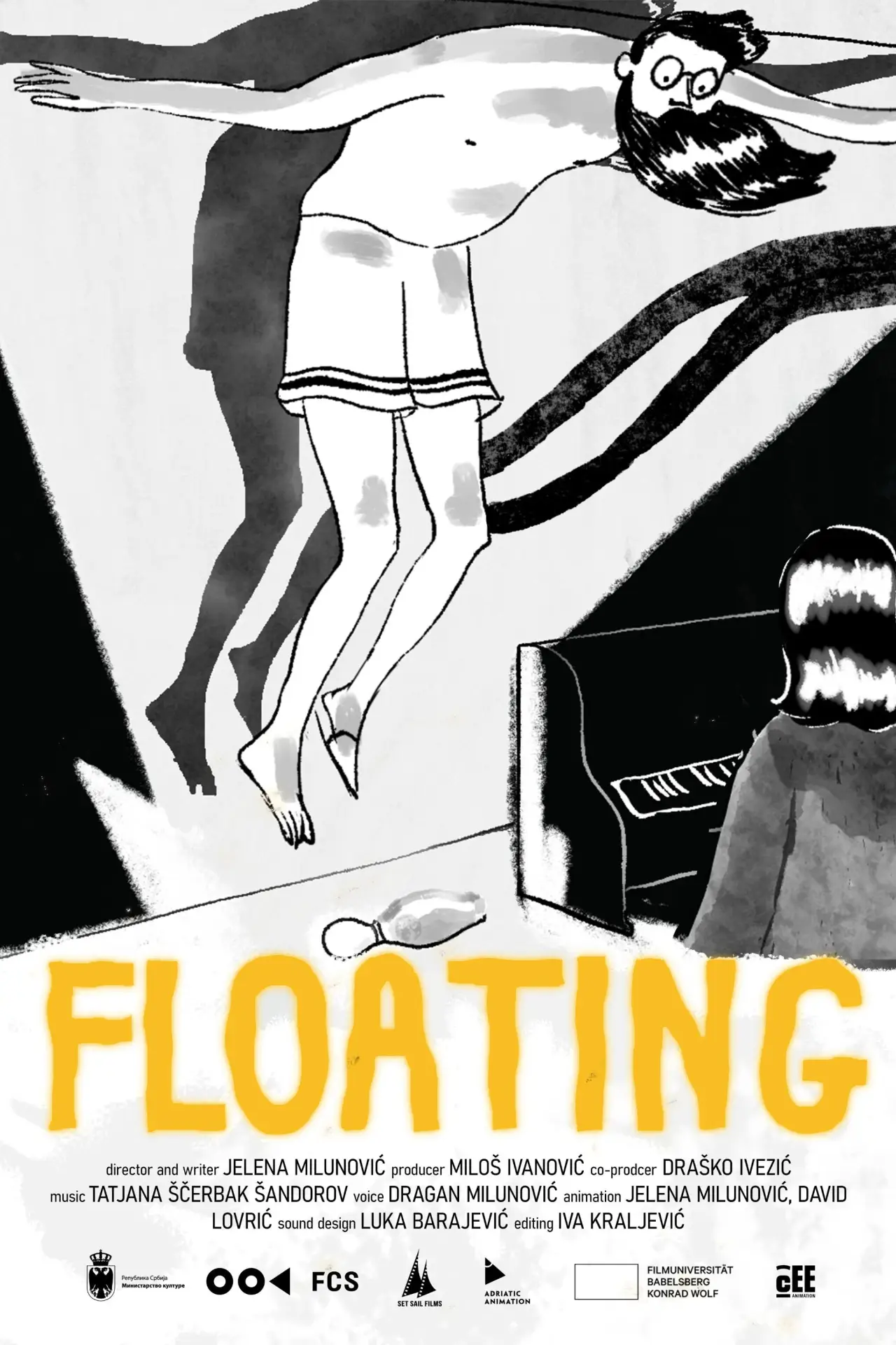 Plakat filmowy "Floating"