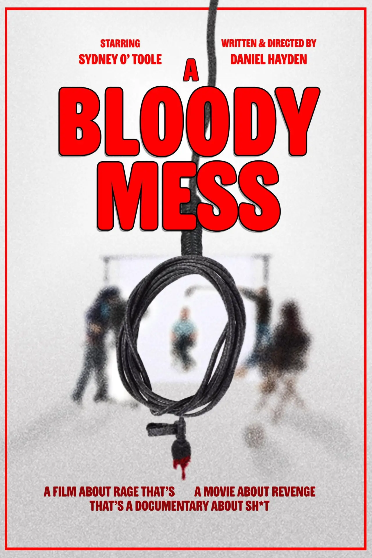 Plakat filmowy "A Bloody Mess"