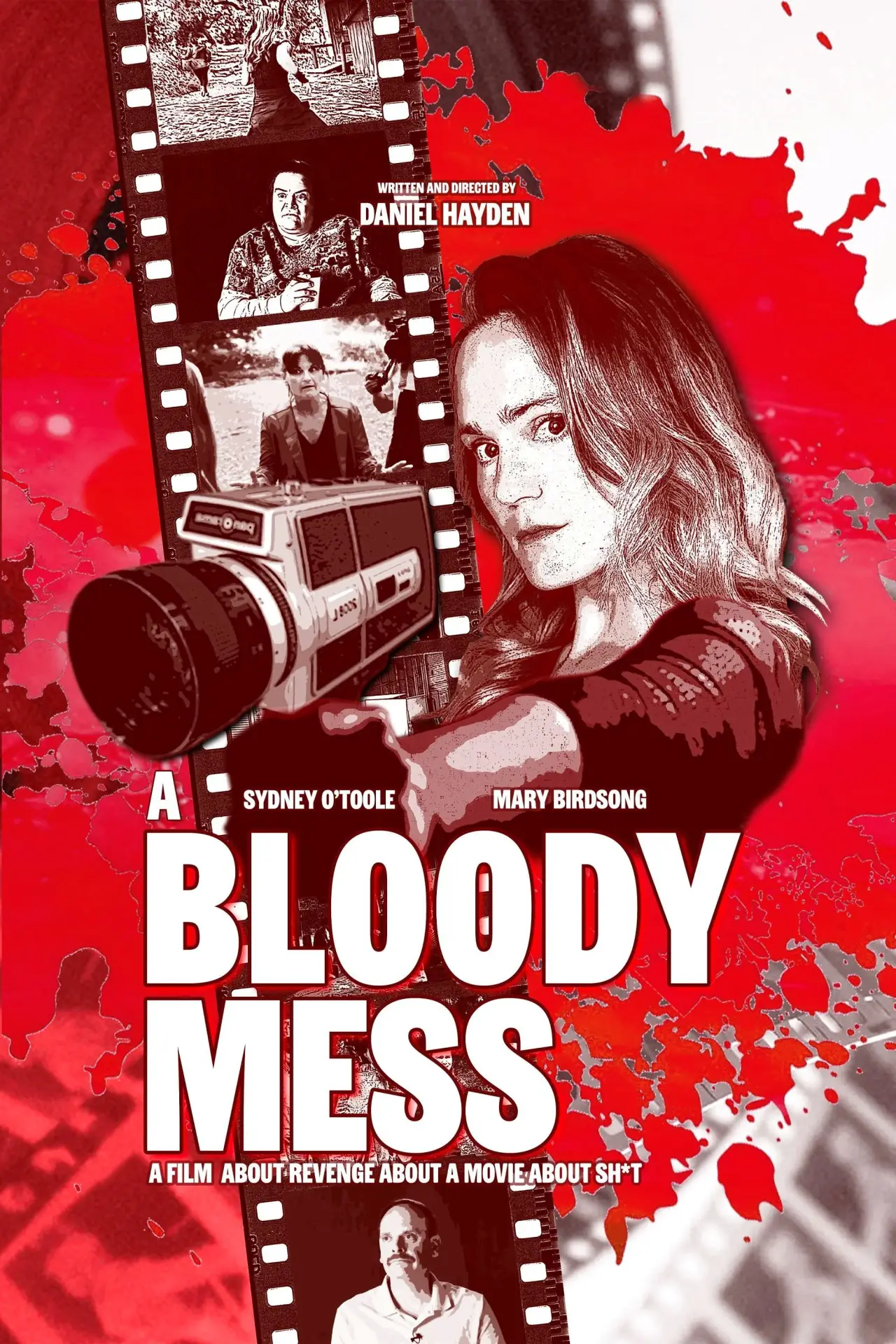 Plakat filmowy "A Bloody Mess"
