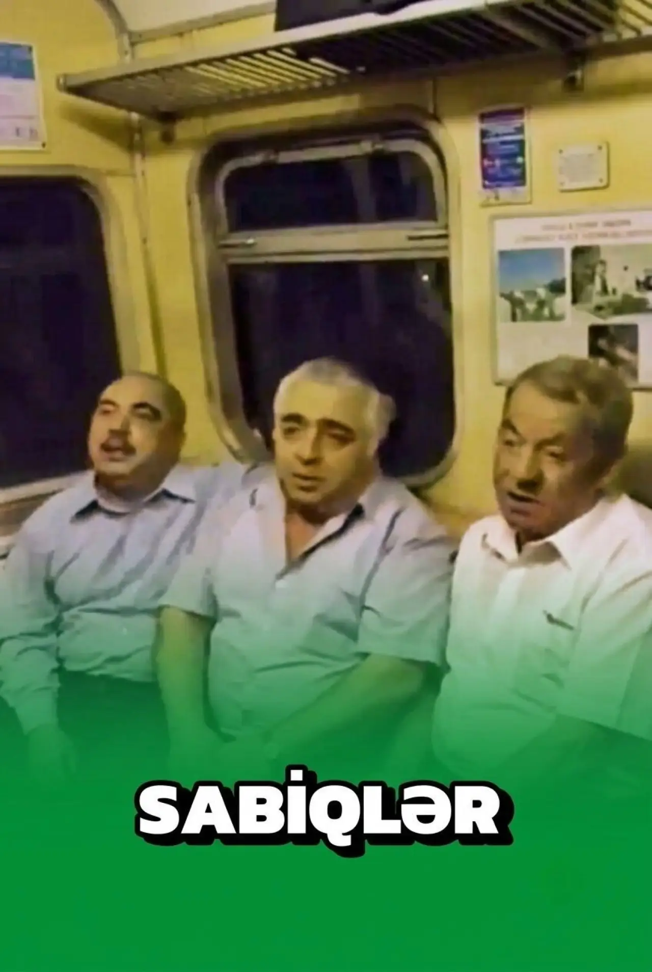 Plakat filmowy "Sabiqlər"