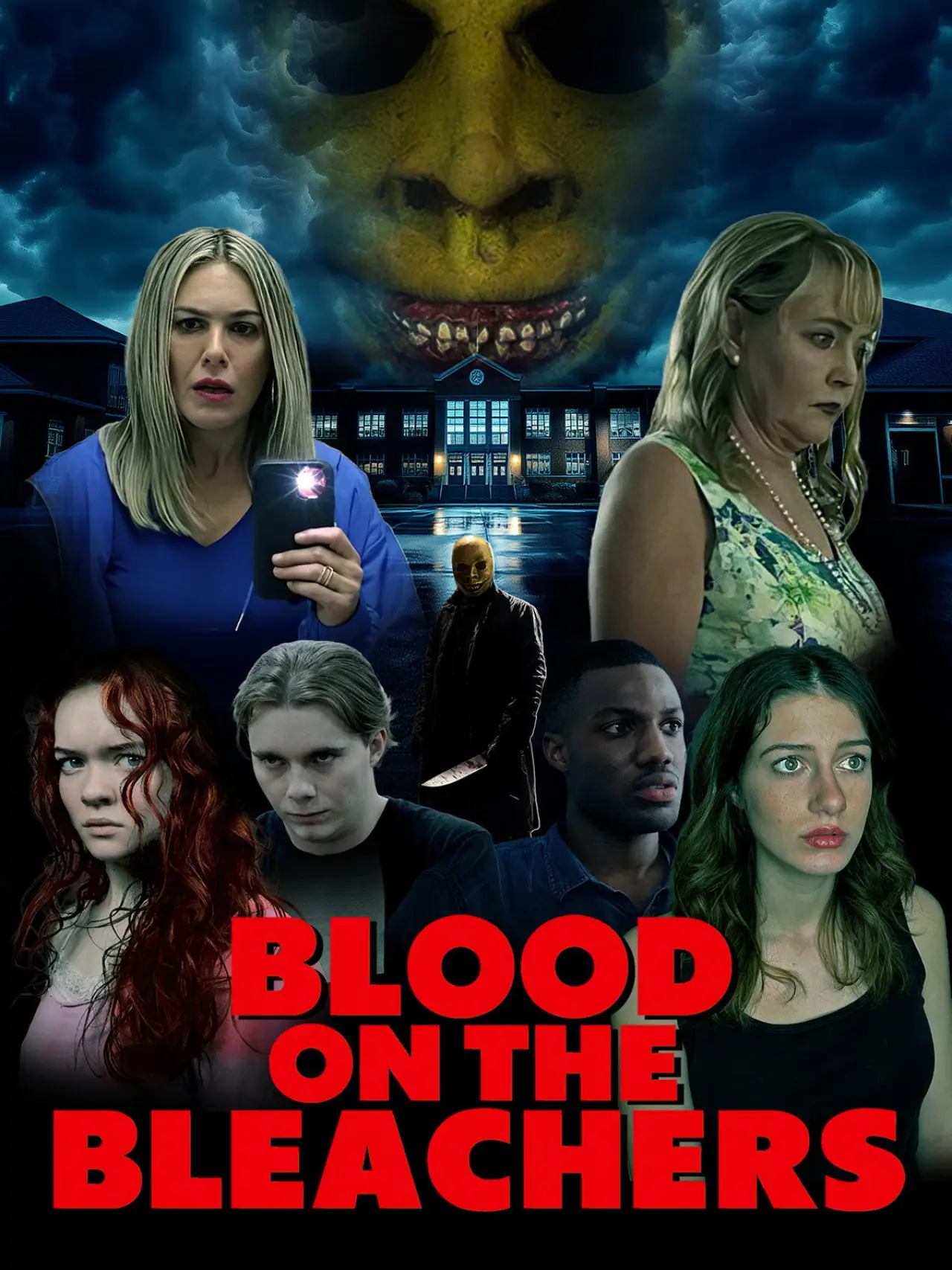 Plakat filmowy "Blood on the Bleachers"
