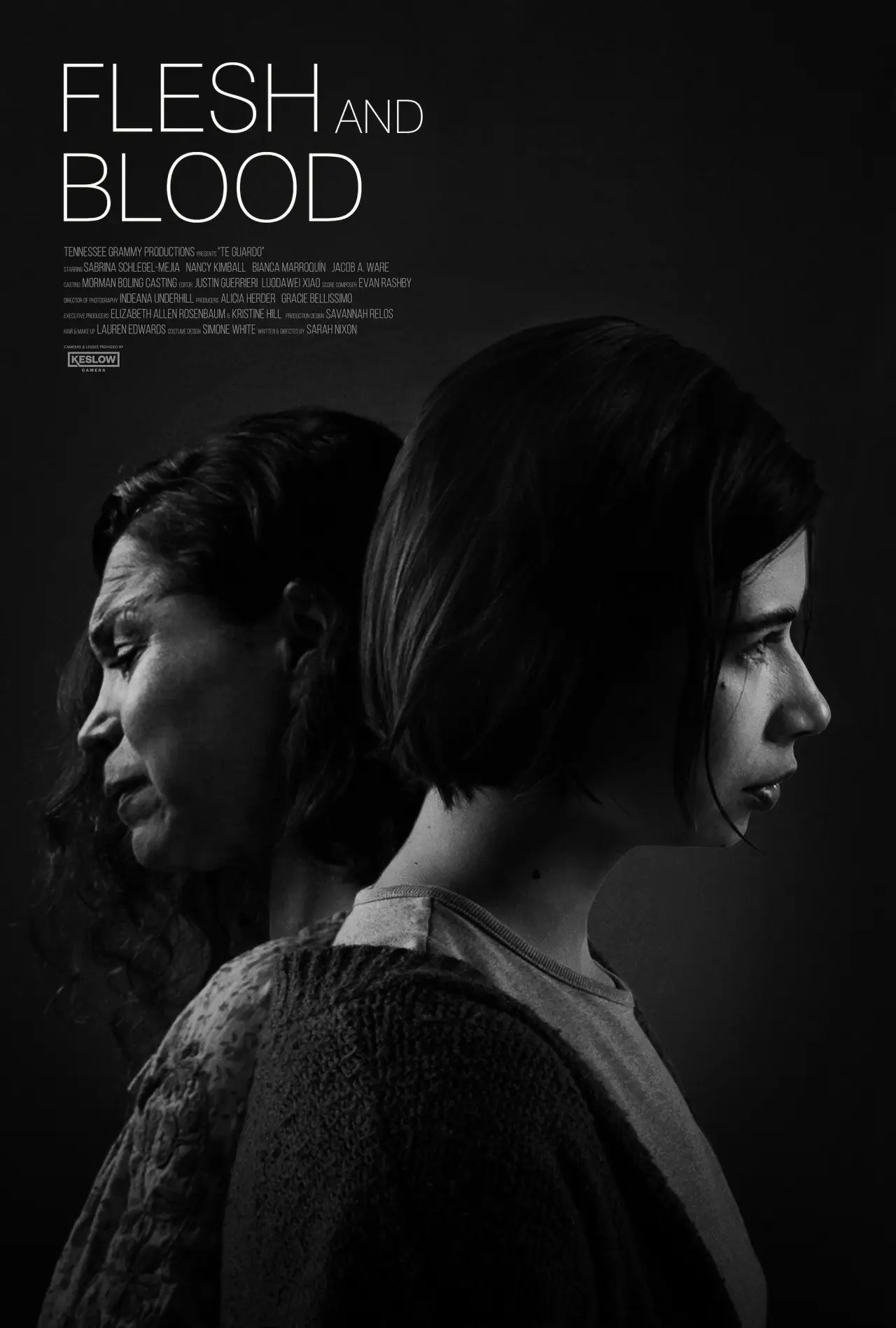 Plakat filmowy "Flesh and Blood"