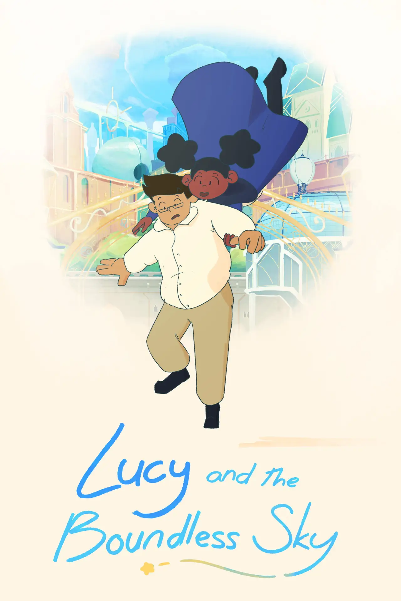 Plakat filmowy "Lucy and the Boundless Sky"