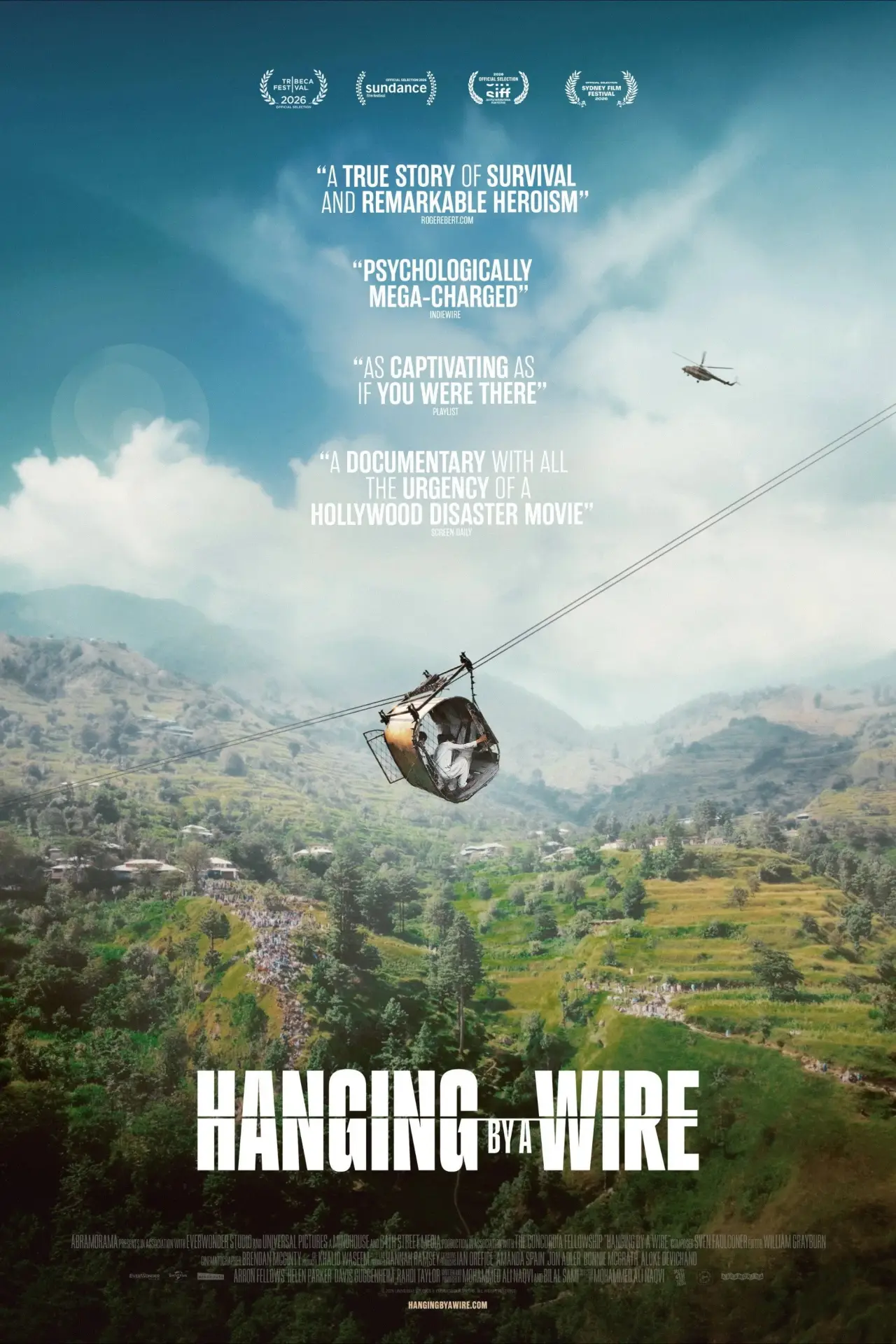 Plakat filmowy "Hanging by a Wire"