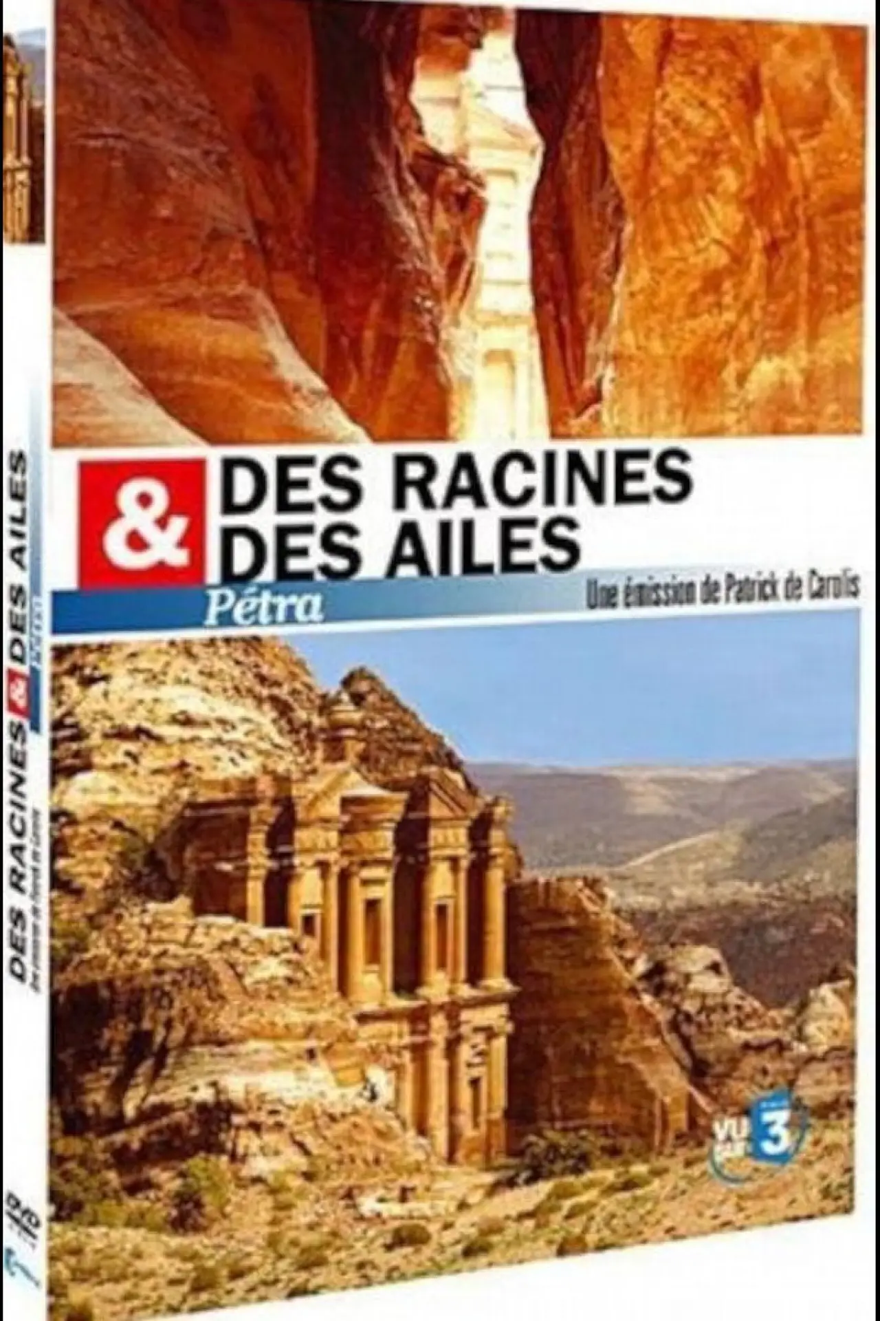 Plakat filmowy "Des racines et des ailes Pétra"