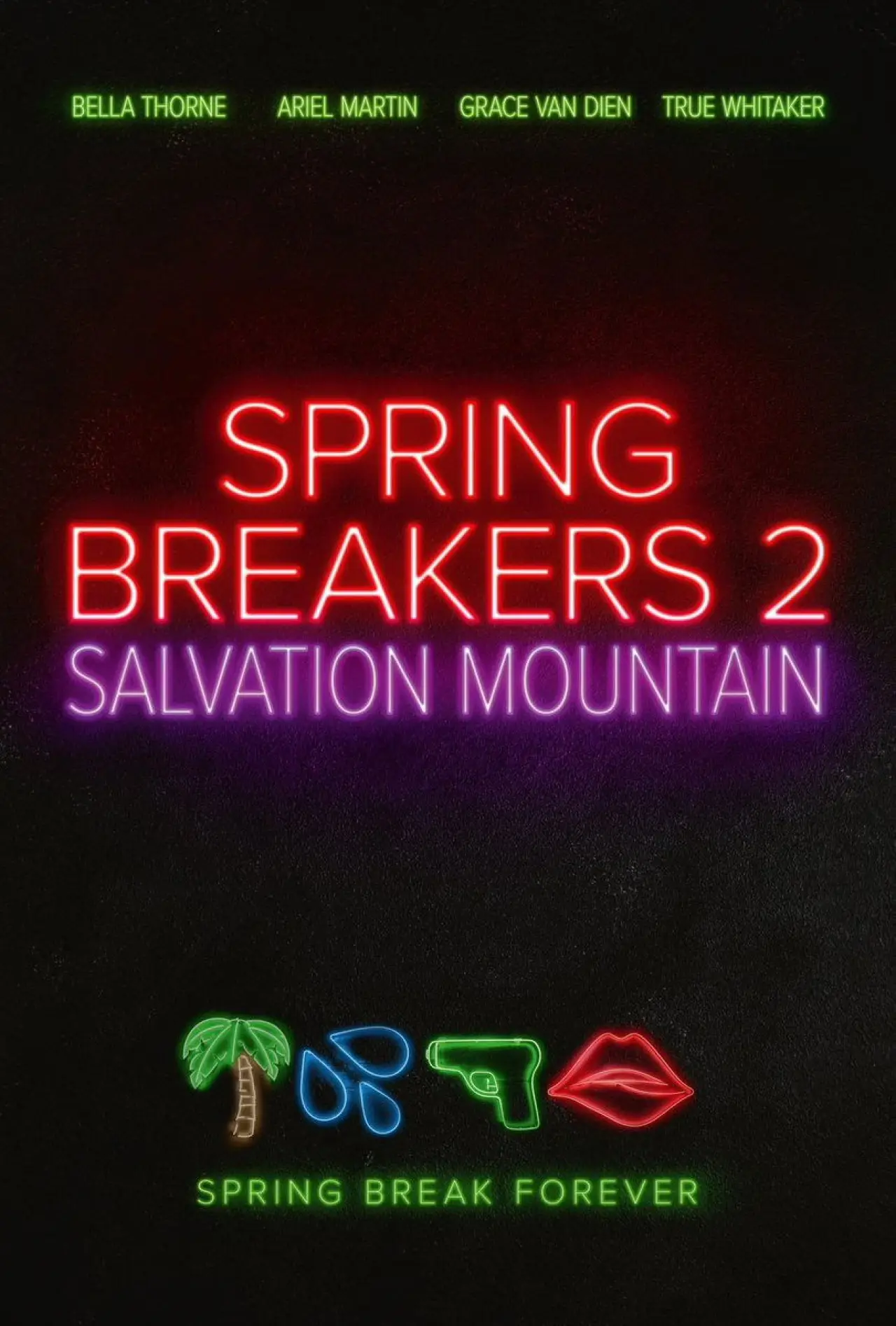 Plakat filmowy "Spring Breakers: Salvation Mountain"