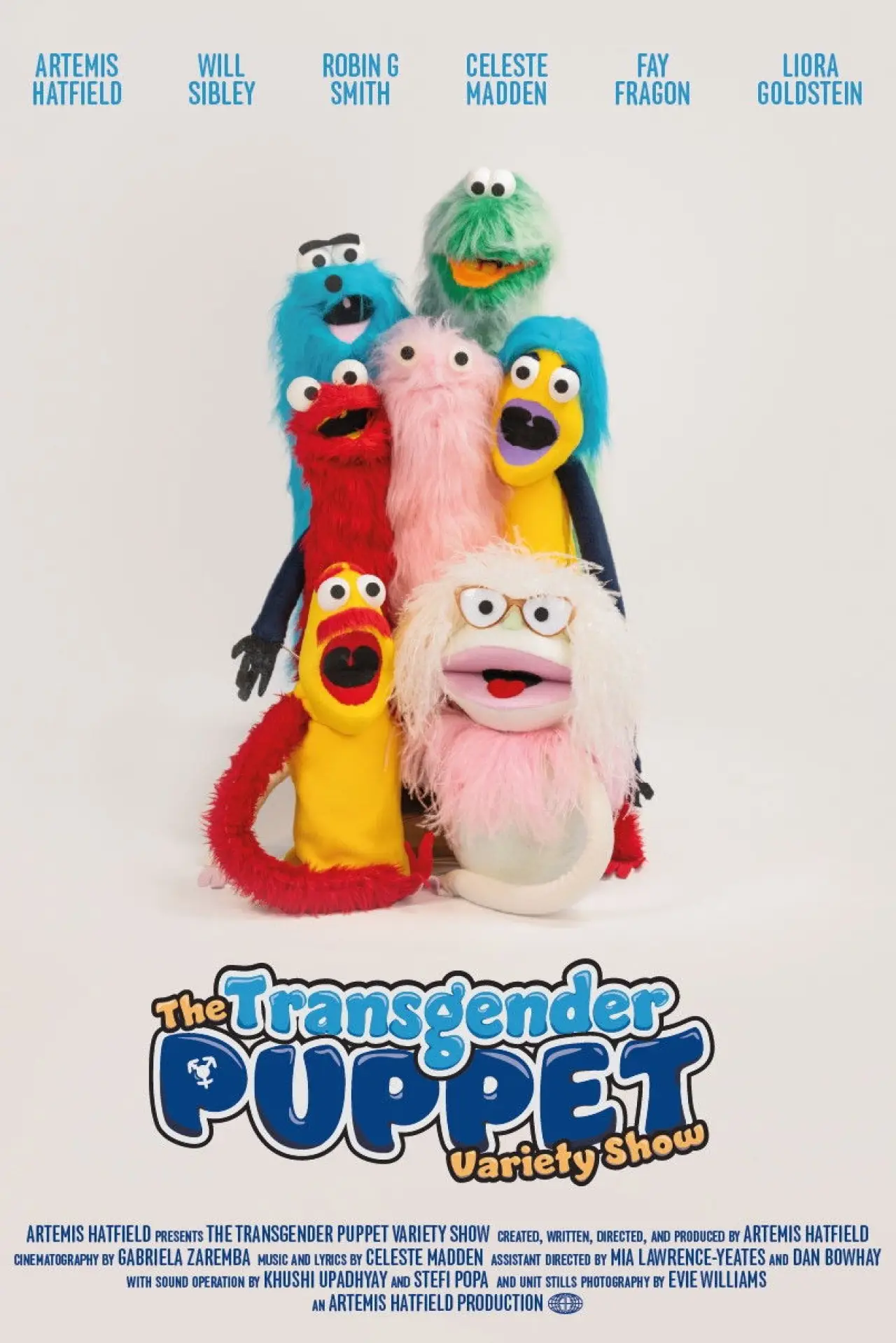 Plakat filmowy "The Transgender Puppet Variety Show"