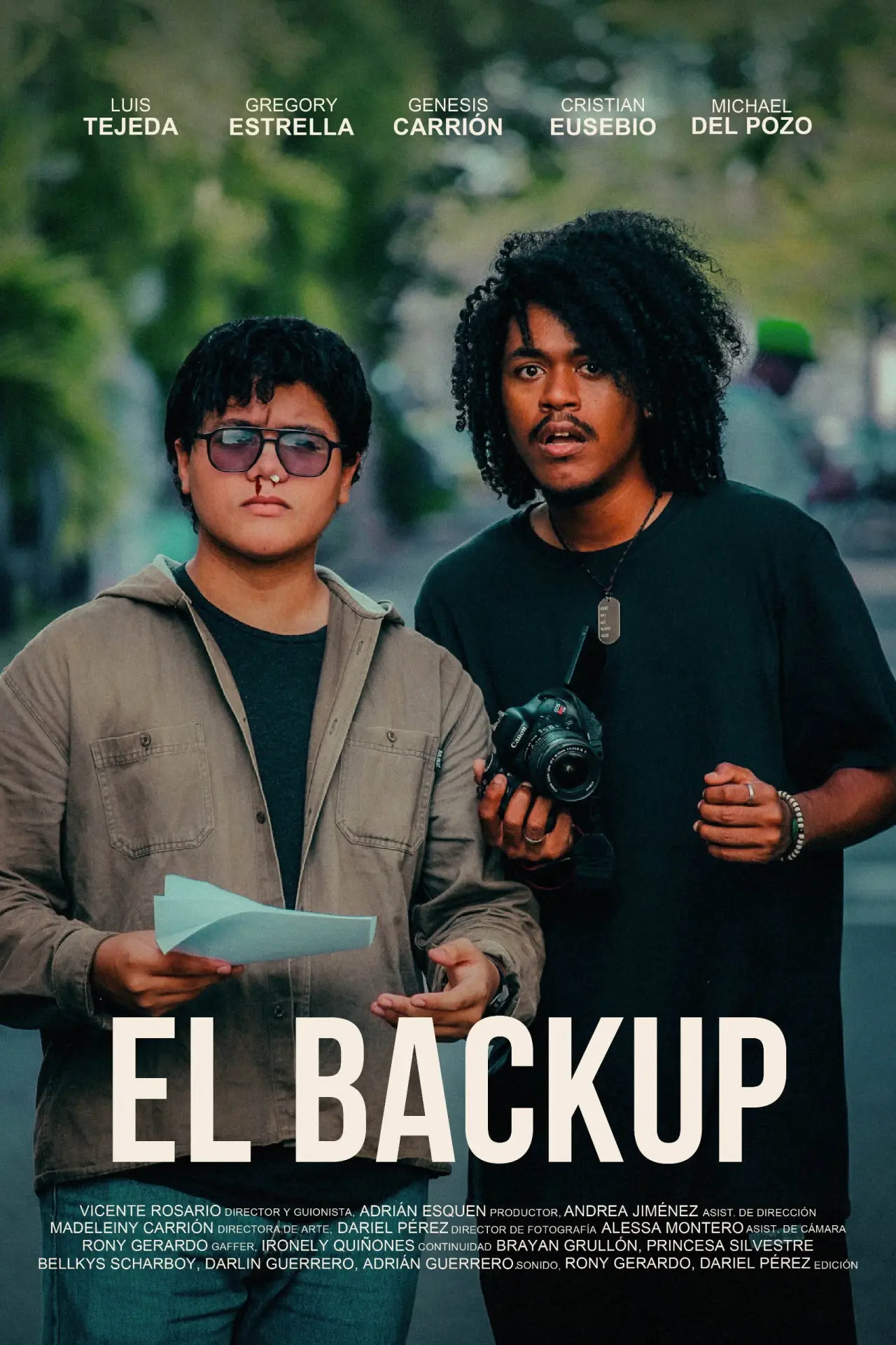 Plakat filmowy "El Backup"