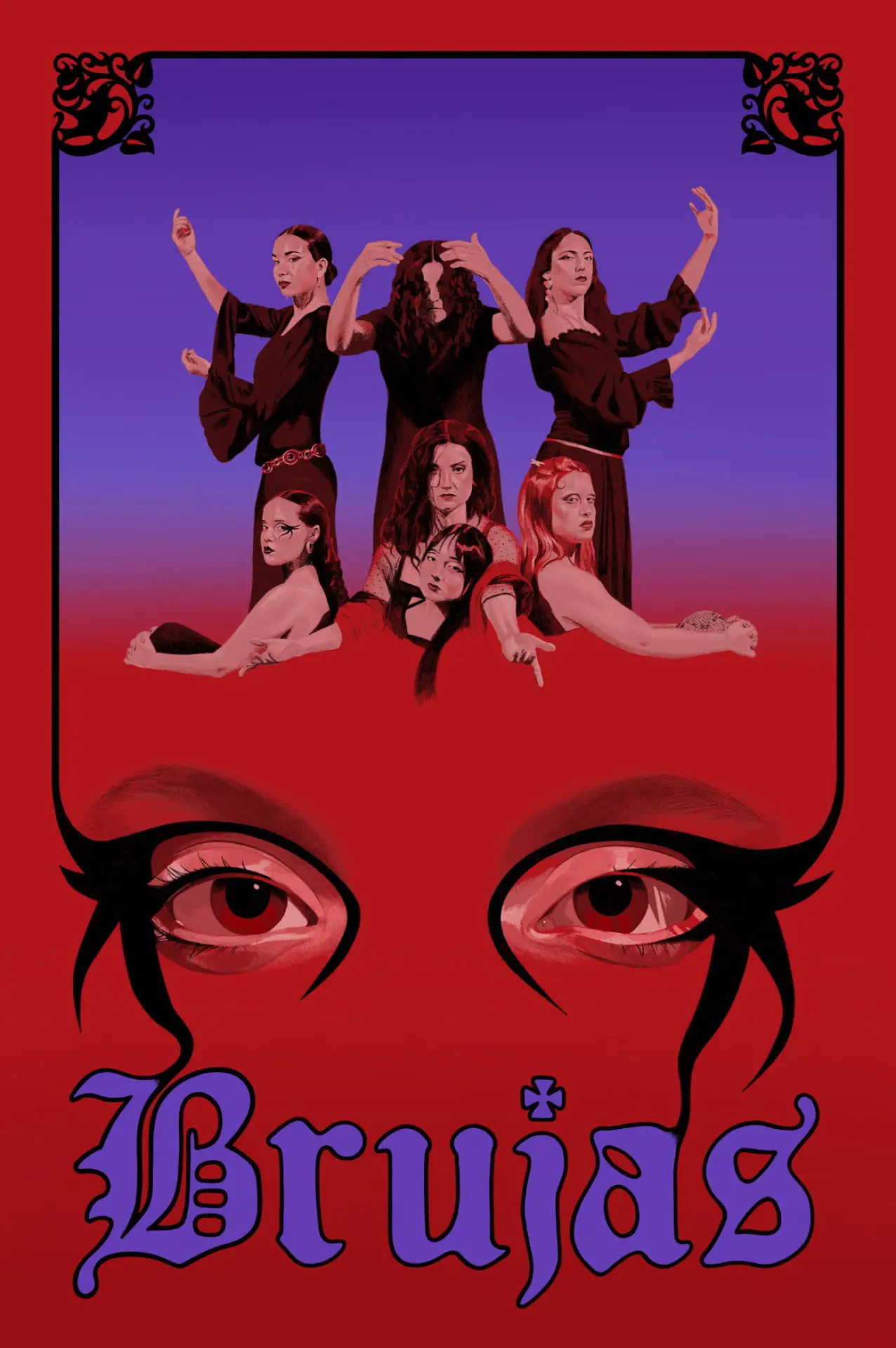 Plakat filmowy "Brujas"